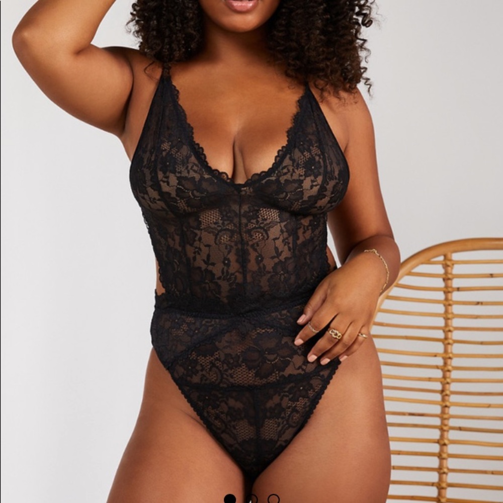 Floral Lace Teddy